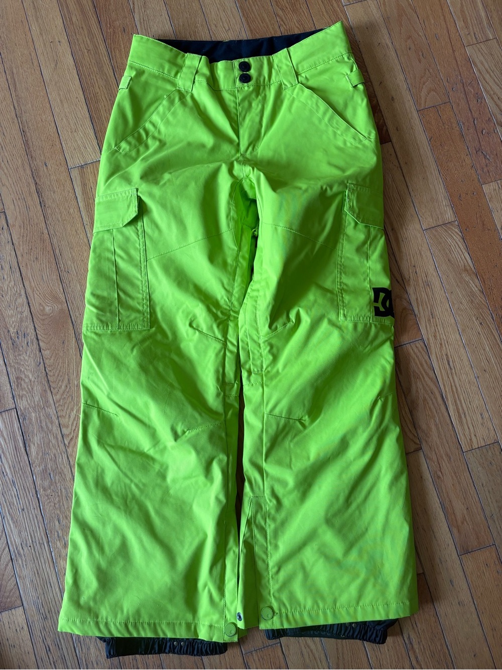 DC Kids Neon Green Snow Cargo Pants